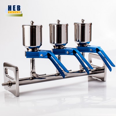 HEB stainless steel glass sample filtration unit price