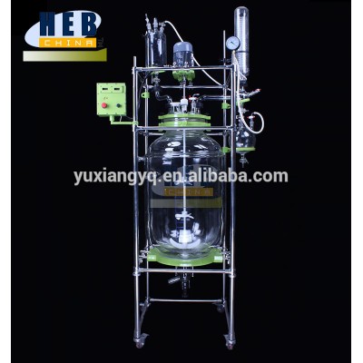 HEB-200L Large Capacity Jacketed Glass Reactor