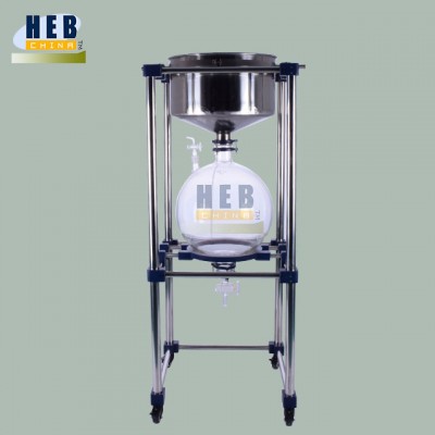 Factory price lab vacuum filter glass filtration of 20 l with stainless steel funnel