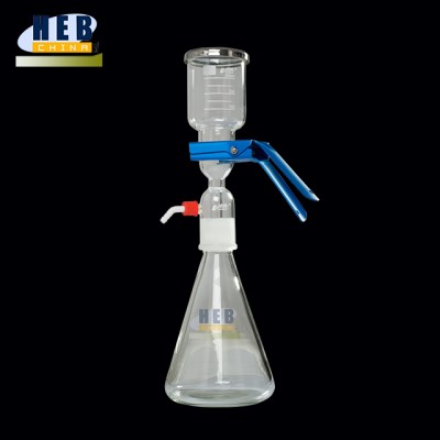 Lab vacuum exhaust solvent filter filtration apparatus