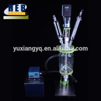 HEB-2L Double layer Glass Reactor/Jacketed Glass Reactor