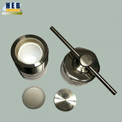 Hydrothermal autoclave reactor stainless steel reaction kettle with PTFE chamber 100ml