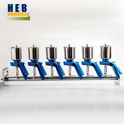 HFA0211 vacuum filtration manifold equipment for six test sample