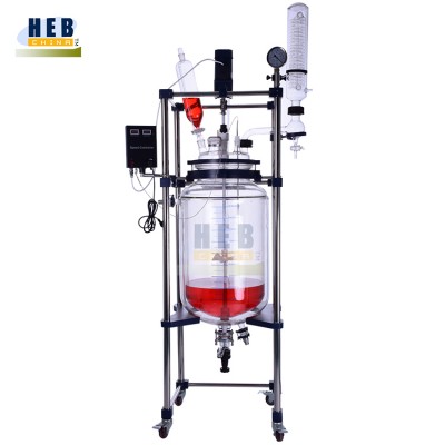 Chemical lab glass reactor 200l prices