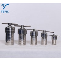 Cheap price PTFE and PPL chamber Hydrothermal Synthesis Reactor with Stainless Steel Shell